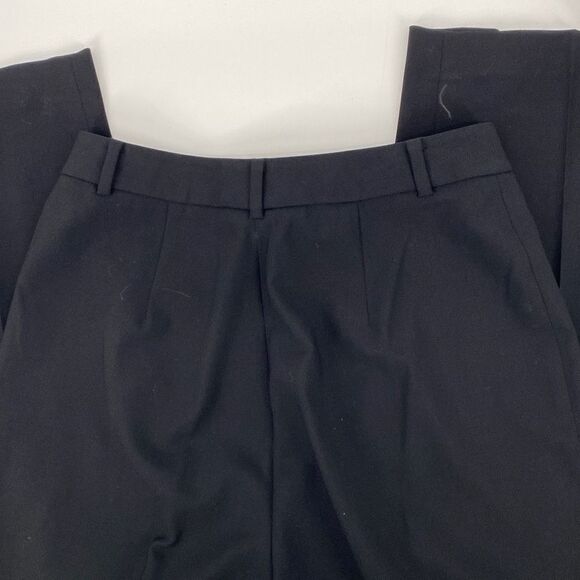 Ann Taylor Women's Wool Blend Tailored Fit Trouser Pants Plain Black Size 10 - Picture 4 of 9